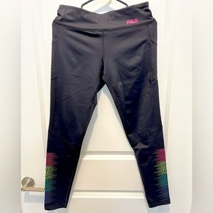 FILA Black Leggings
